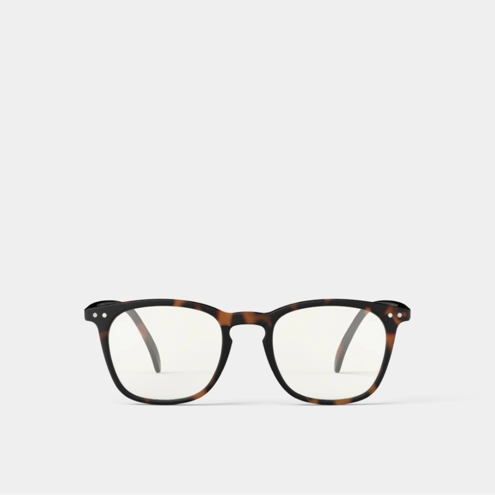 IZIPIZI #E TORTOISE - BLUE LIGHT READING GLASSES - READING 0.00